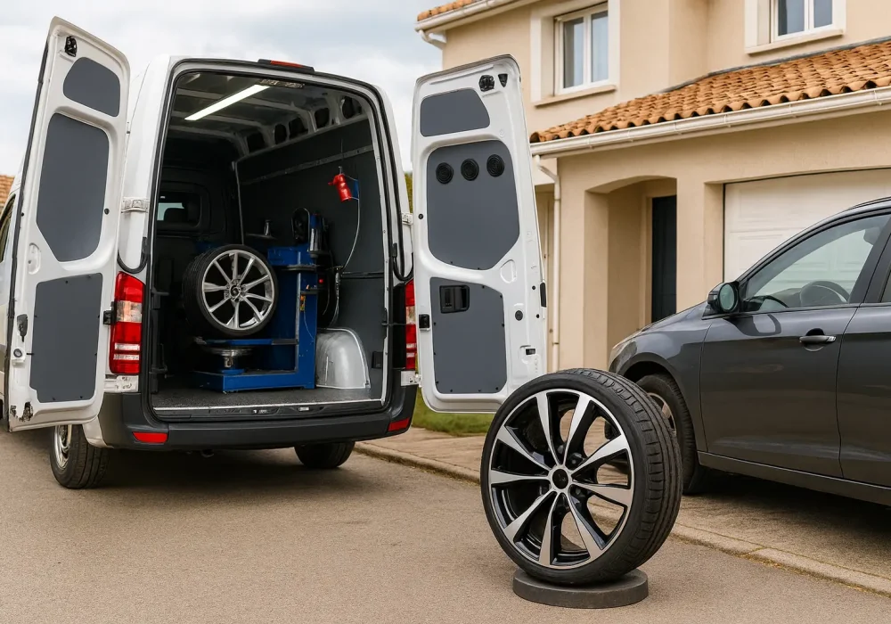 Intervention mobile à domicile pour reparer des jantes sur saint etienne