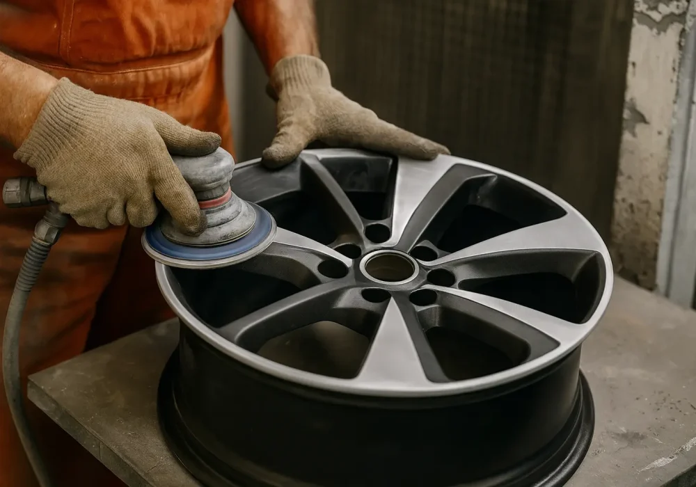 Rénovation et remise à neuf de jantes a domicile sur Saint Etienne
